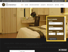 Tablet Screenshot of hotelalka.co.in